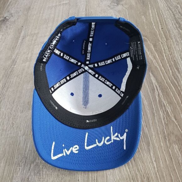 Black Clover American Flag Barona Golf Fitted Flex Fit Adult Baseball Hat Cap - Picture 7 of 9